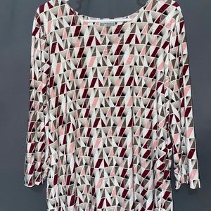 XLarge JM collection 3/4 sleeve shirt